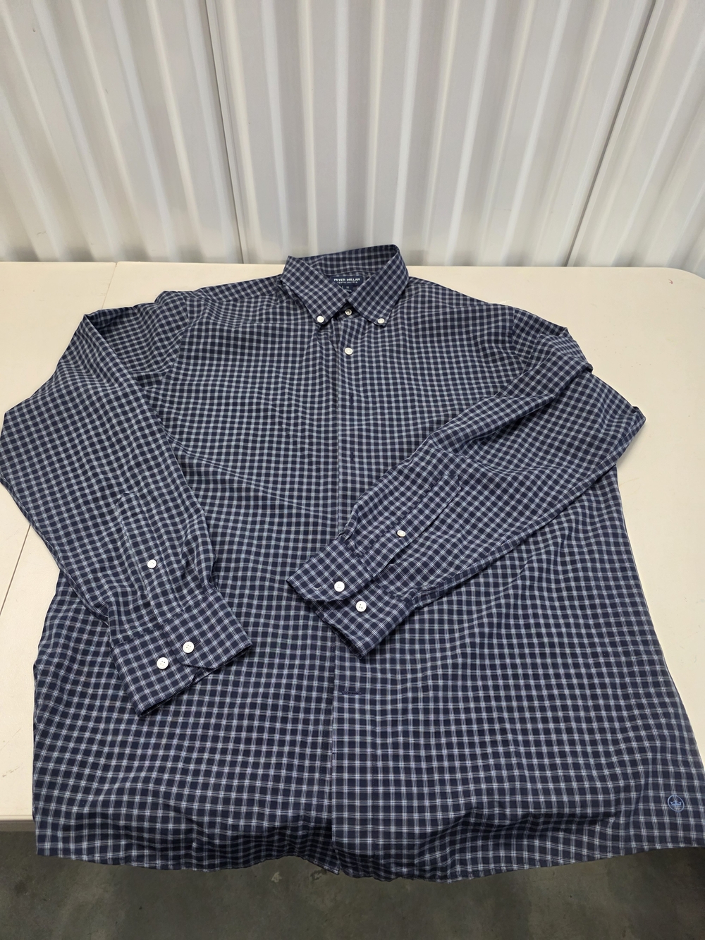 Peter Millar Crown Crafted Button Down Shirt Men's Size XL